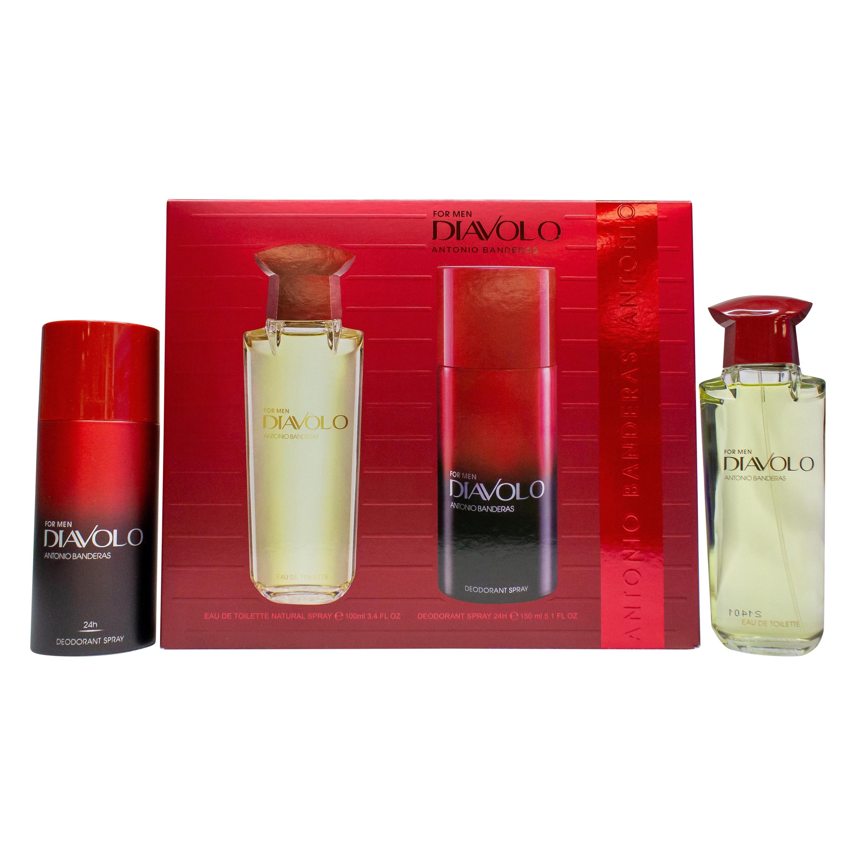 Antonio Banderas Banderas Parfums Diavolo Geschenkset für Männer EDT 100ml + Deodorant 150ml Langanhaltend Maskulin (48683223)