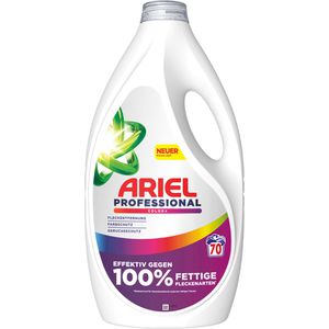 Ariel Waschmittel Professional Colorwaschmittel, Gel, Color+, 3,15L, Waschladungen 70