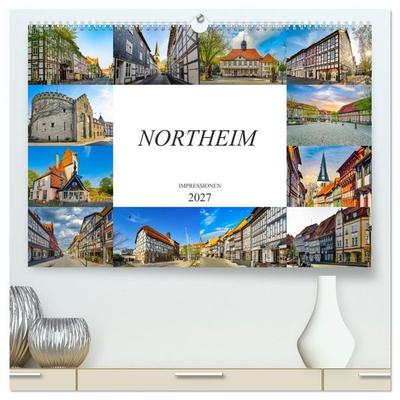 Northeim Impressionen (hochwertiger Premium Wandkalender 2027 DIN A2 quer), Kunstdruck in Hochglanz
