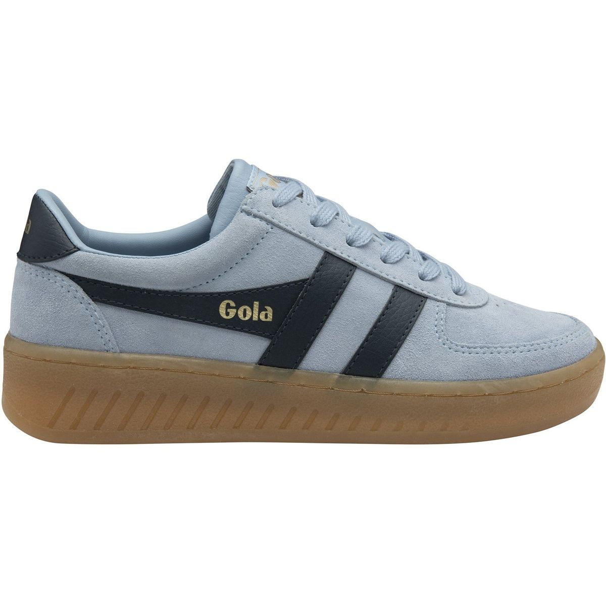 Gola Grandslam Suede Sneaker Women air/navy/gum (EY) 37 CLA589-EY-37-airnavygum