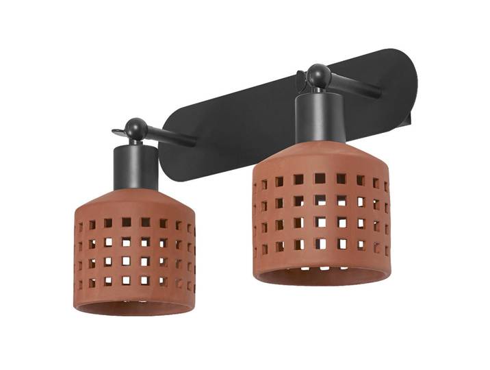 Osram Strahler, Braun, Metall, Keramik, 16.8x22.7x37.5 cm, Lampen & Leuchten, Innenbeleuchtung, Spots & Strahler, Deckenspots