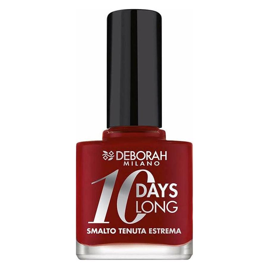 Deborah Milano 10 Days Long Nail Enamel No.161 (161, Dark Red, Farblack) (008167)