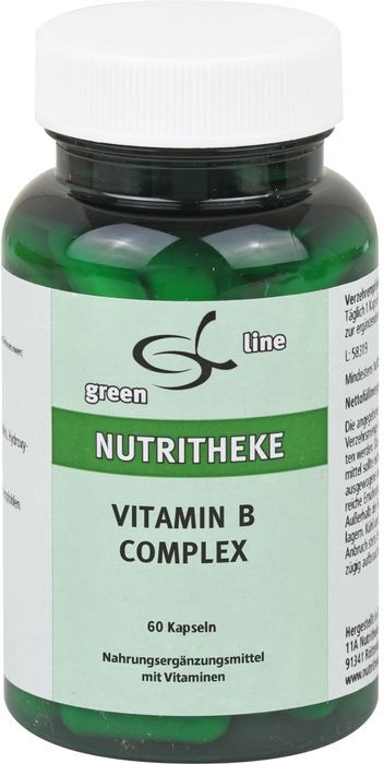 11 A Nutritheke GmbH VITAMIN B COMPLEX Kapseln 60 St. (17,3 g)