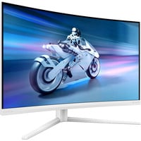 32M2C5501, Gaming-Monitor 80 cm (31.5 Zoll), weiß, QHD, VA, Curved, Ambiglow, 180Hz Panel