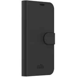 Eiger North Folio (Apple iPhone 16), Smartphone Hülle, Schwarz