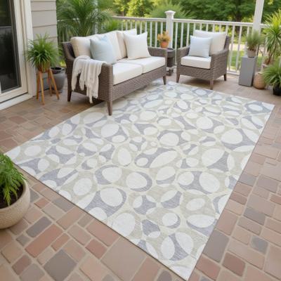 Addison Rugs Machine Washable Indoor/ Outdoor Contemporary Saline Chantille Rug