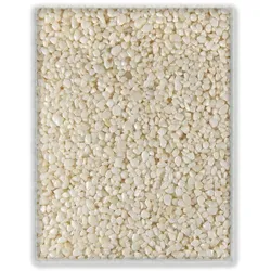Terralith Farbmuster Marmorsteinteppich -bianco extremo-, Körnung: fein (2-4 mm)