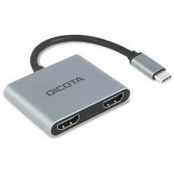 DICOTA USB-C Mobile 4-in-1 Mini Docking Station 4K, USB-C 3.0 [Stecker]