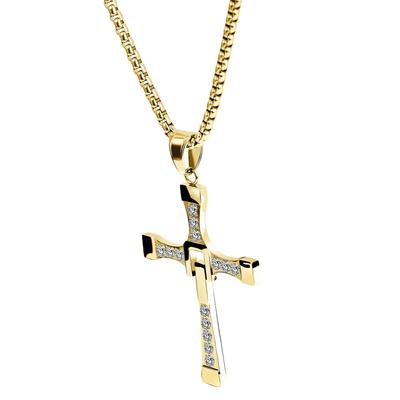 Kette ohne Anhänger ADELIA´S "Halskette mit Anhänger – aus Edelstahl", gold, Halsketten, Damen, 61cm, Edelstahl, Zum Verschenken – ideal zum Muttertag
