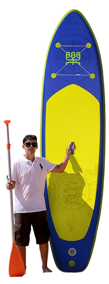 SUP-Board - Stand-Up-Paddle-Board - SUP-Planke - Aufblasbares SUP - Extra groß: 350 x 87 x 15 cm