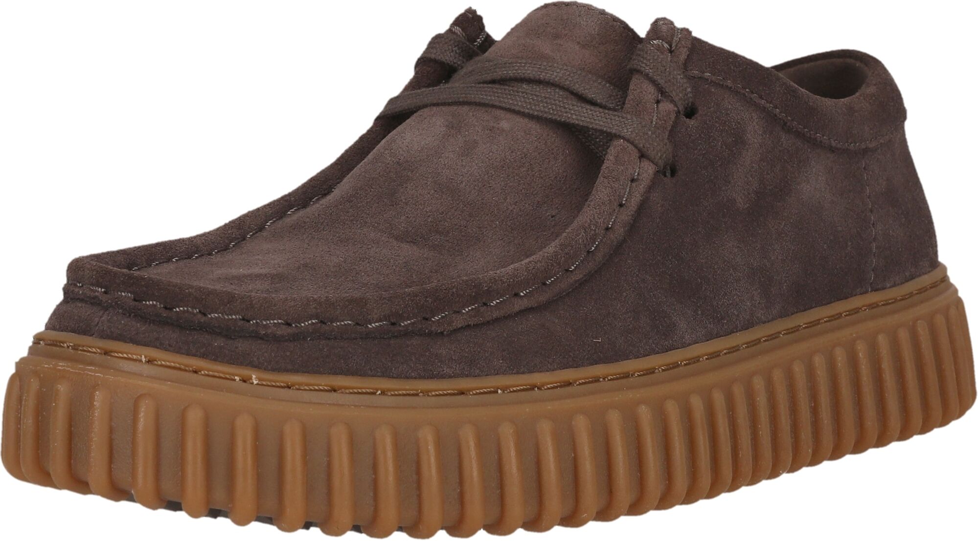Schnürschuh CLARKS "Torhill", Herren, Gr. 41,5, Kunstfaser, braun, Schuhe Schnürschuh, aus Premium-Materialien