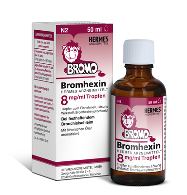 HERMES Arzneimittel GmbH BROMHEXIN Hermes Arzneimittel 8 mg/ml Tropfen 30 ml 16260513