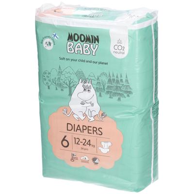Moomin Baby luiers maat 6 34 pcs. 12-24 kg St Windeln