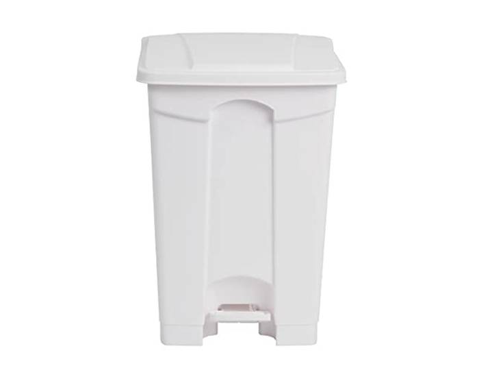 Jantex Keuken Pedaal Deksel Bin Wit 45ltr Afval Polypropyleen Catering Apparatuur