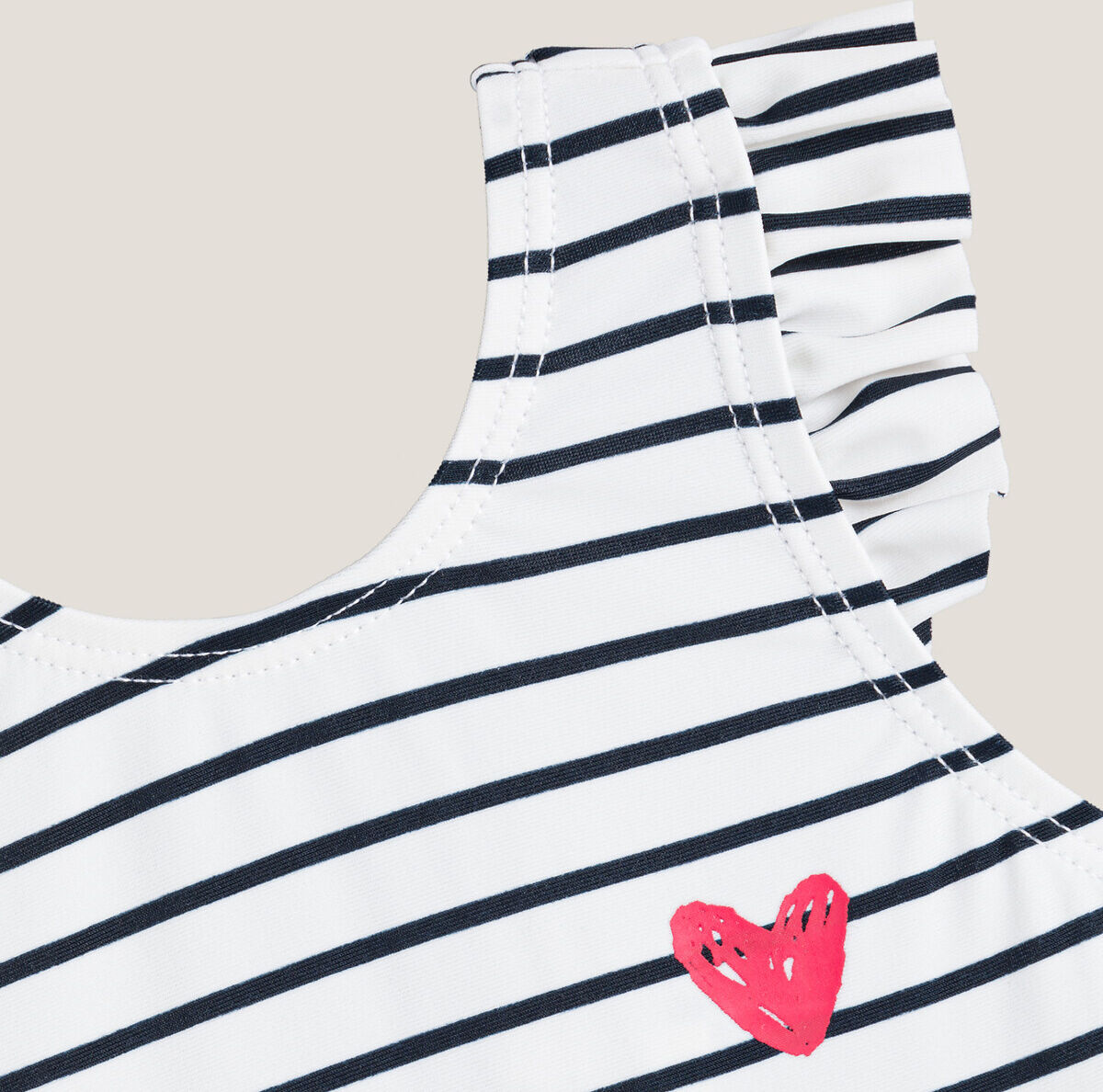 LA REDOUTE COLLECTIONS Maillot de bain 1 pièce rayé