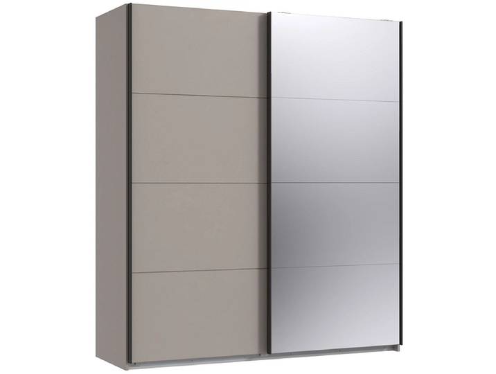 Schwebetürenschrank MIDNIGHT beige 2 Türen