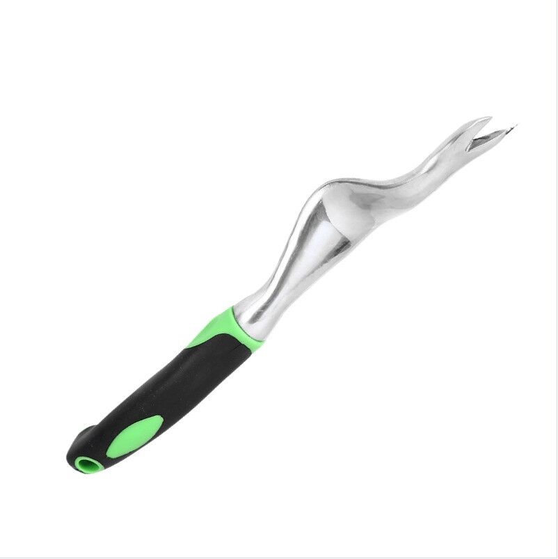 INF Extracteur de Racines et Transplanteur de Plantes en Alliage d'Aluminium - Outil de Jardinage Polyvalent Vert