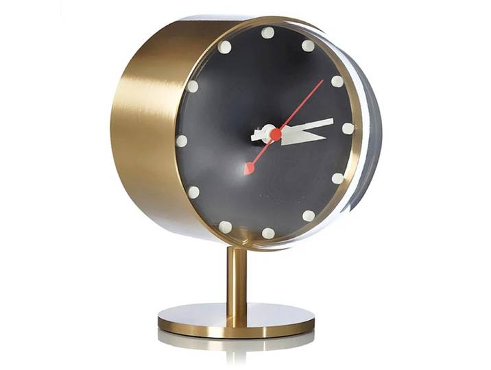 Horloge de bureau rétro, design pour chambre à coucher, horloge silencieuse de bureau, décoration intérieure nordique, horloge de table vintage, décoration de table de chevet