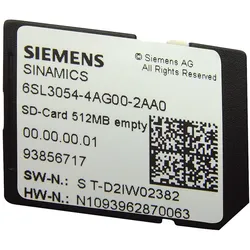 Siemens Dig.Industr. Sinamics G120 Multikarte 6SL3054-7EH00-2BA0