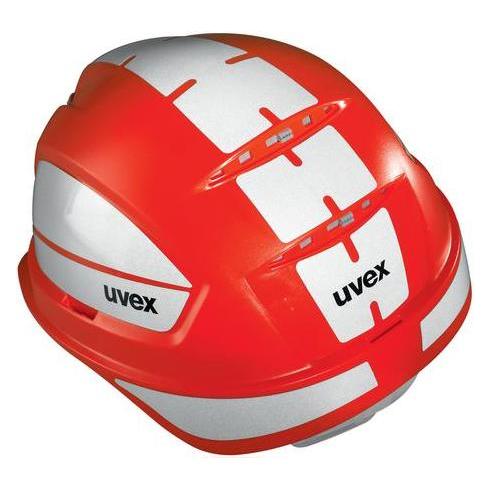 Uvex Schutzhelm pheos alpine 9773351 rot mit Lüftungen (9773351)