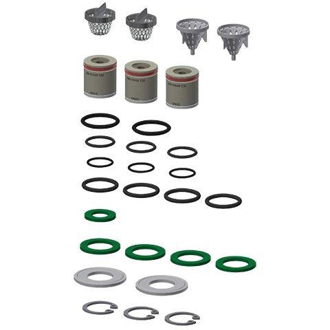 KWC Aquarotter Montageset, Siebe, O-Ringe, Dichtungen, Rückflussverh., 2000104777, 2000104777 2000104777
