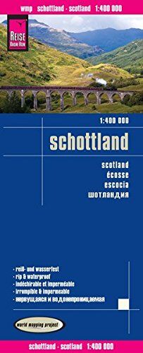 Peter Rump, Reise Know-How Verlag - Reise Know-How Landkarte Schottland (1:400.000): world mapping project - Preis vom 11.10.2026 15:43:13 h