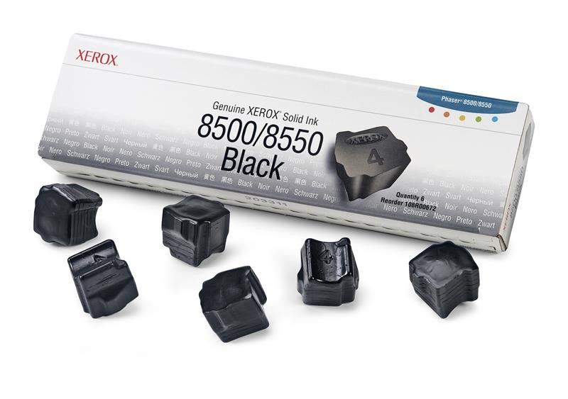 Xerox 108R00672 Vaste inktcartridge - Zwart - 6000 pagina's