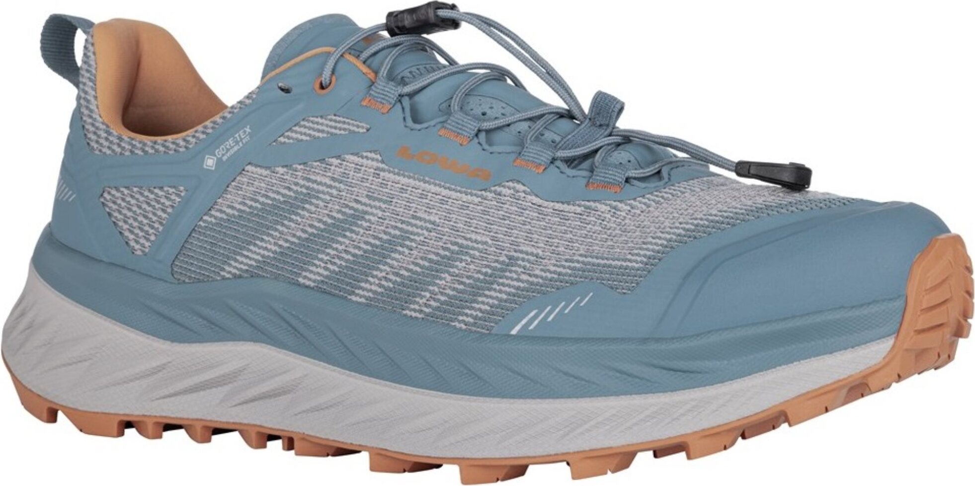 LOWA FORTUX GTX, Männlich, Erwachsener, Blau, Orange, Outdoor-Schuhe, Trecken, Deutsch