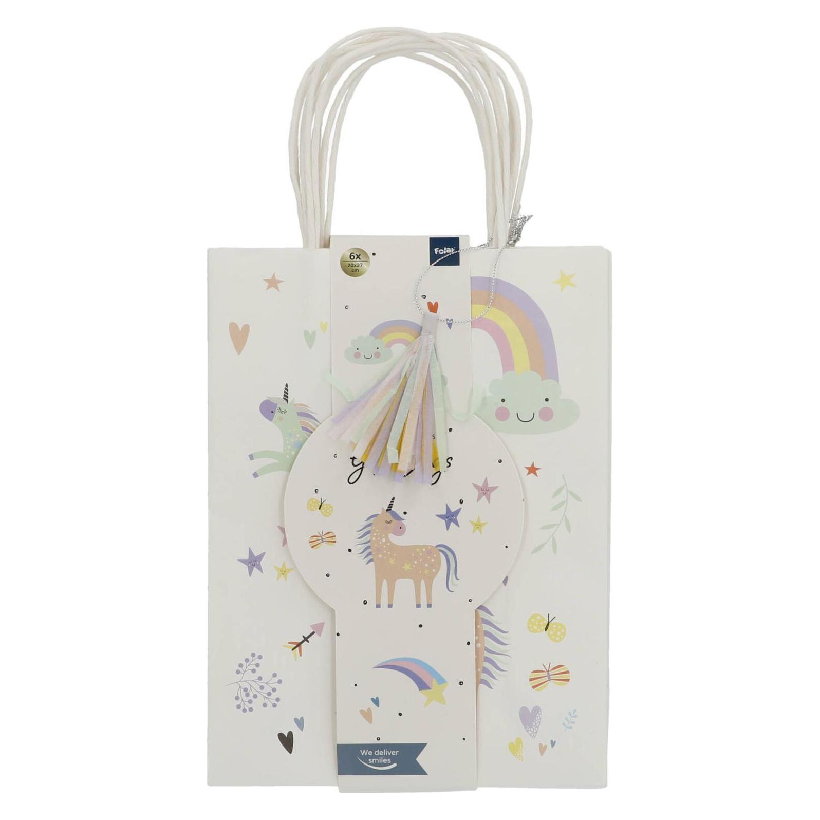 Folat Unicorns & Rainbows (6x) (68315)