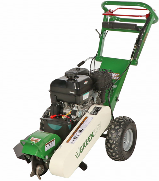 GreenBay Deep BSE-330 - Baumstumpffräse  - Motor B&S XR2100 420 cc mit E-Starter - Schneidegerät mit 8 Wolframkarbidhämmern