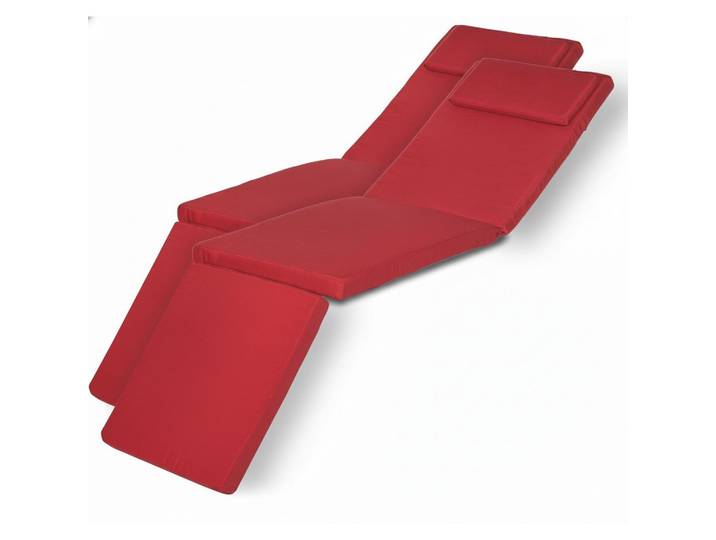 DECKCHAIRAUFLAGE Loftlux DC 175x45x5cm Rot (2tlg)