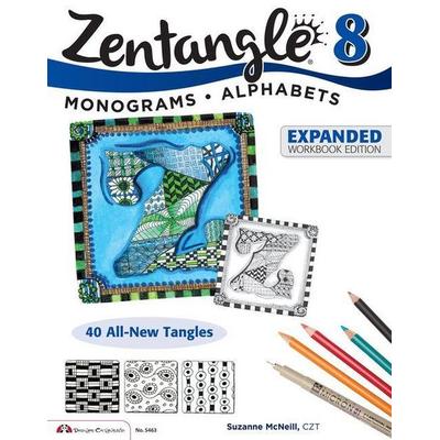 Zentangle 8, Expanded Workbook Edition, Taschenbuch von Suzanne McNeill, Pan macmillan Ltd., 978-1-57421-905-0