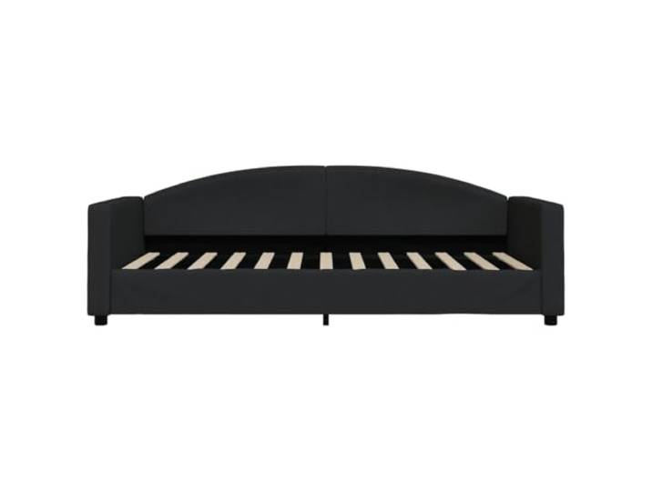 KTHLBRH Bettgestell aus Stahl, schwarz, 90 x 190 cm, mit Kopfteil Lattenrost inkl. Lattenrost, 26 cm, für Schlafzimmer