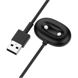 PowerGuard Magnetic Charge Google Pixel Watch 4 USB-A Ladekabel, Smartwatch Zubehör, Schwarz