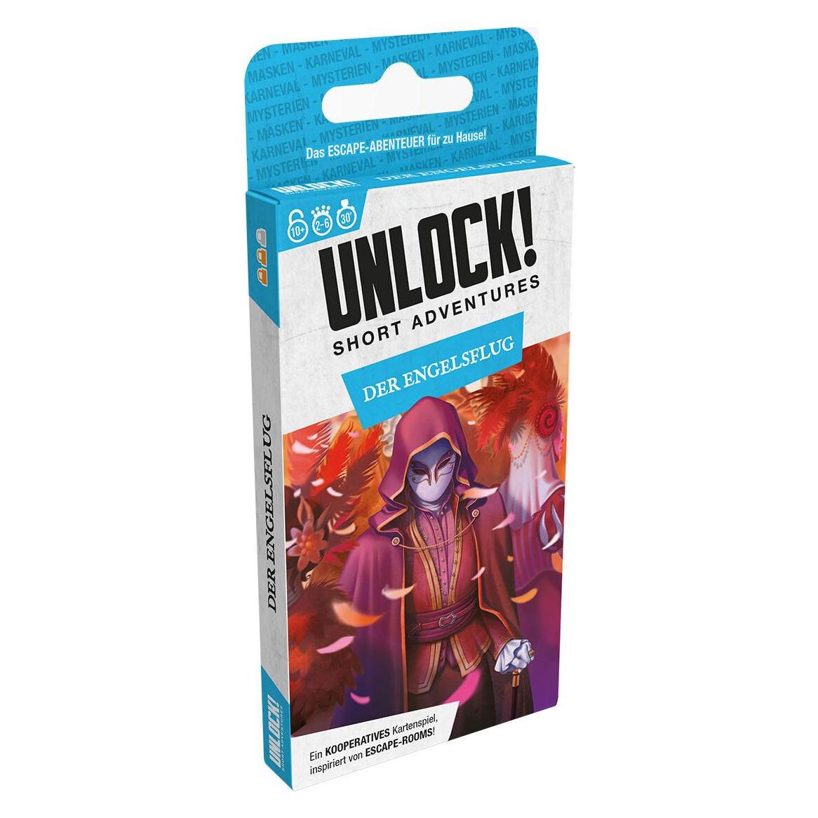 Asmodée Unlock! Short Adventures Der Engelsflug (Deutsch, 1 - 6 Spieler) (SCOD0107)