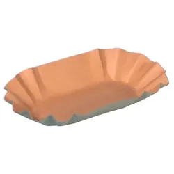 Pack4Food24 2000 Pappschalen Pommes/Currywurst Imbissschalen Frischfaser braun fettdicht Bio 0B 10,5x17,5x3cm