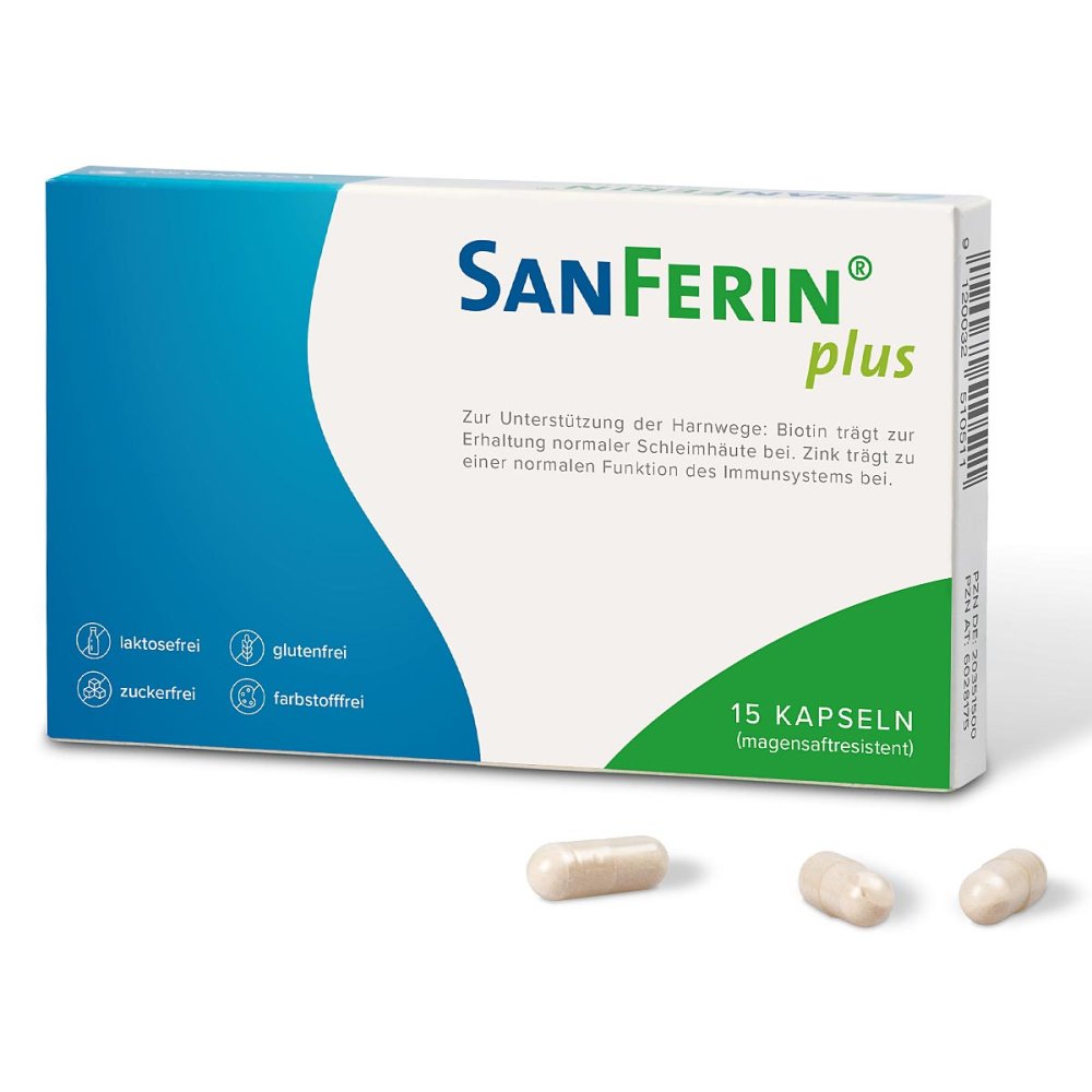 Volopharm GmbH Deutschland Sanferin Plus Magensaftresistente Kapseln 20351500