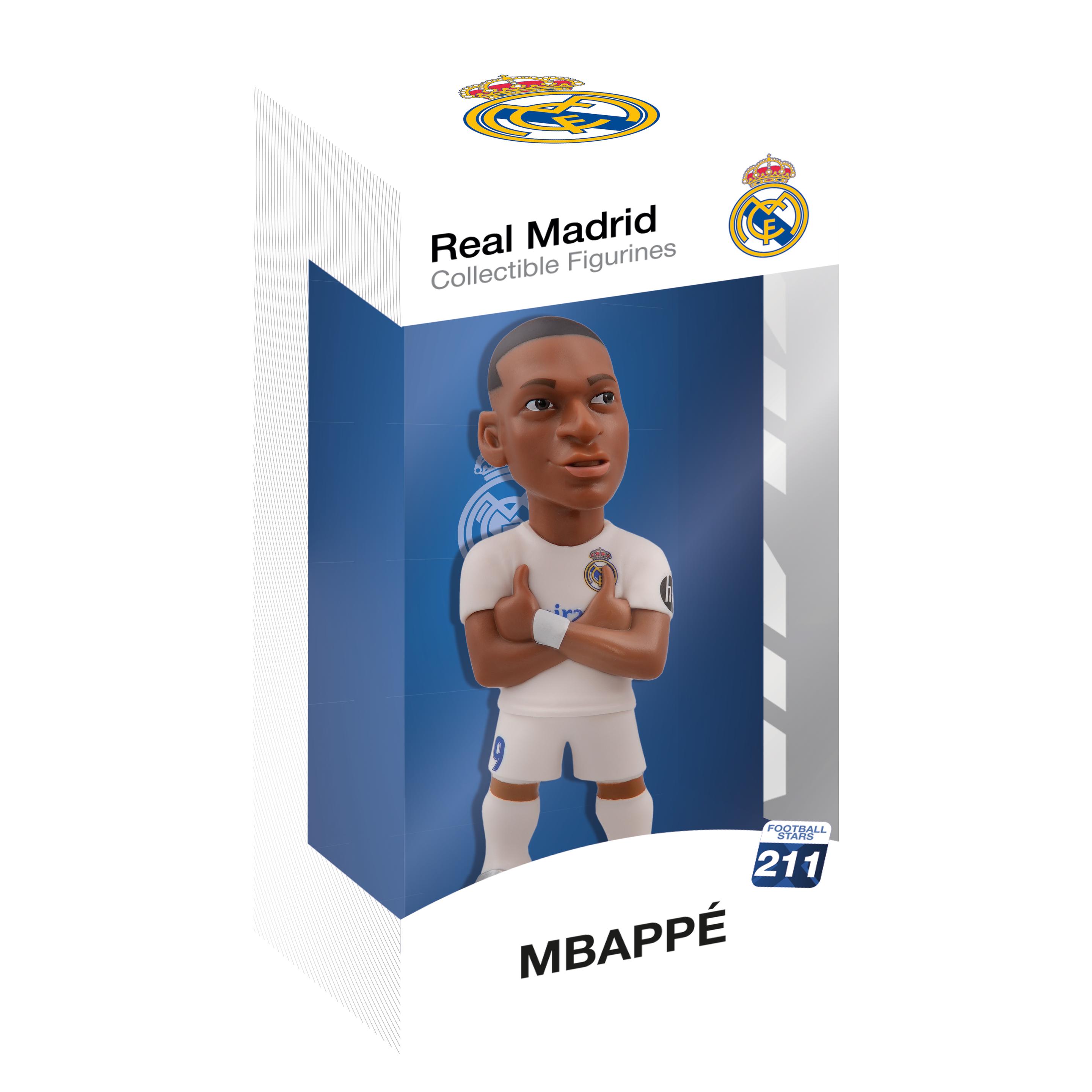 Minix Collection Real Madrid - Kylian Mbappé 12 cm (Football Stars 211) - Sammelfigur (18451)