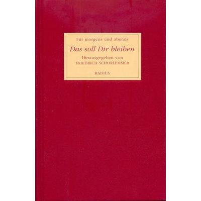 Das soll Dir bleiben, Taschenbuch von , Radius, 978-3-87173-948-4