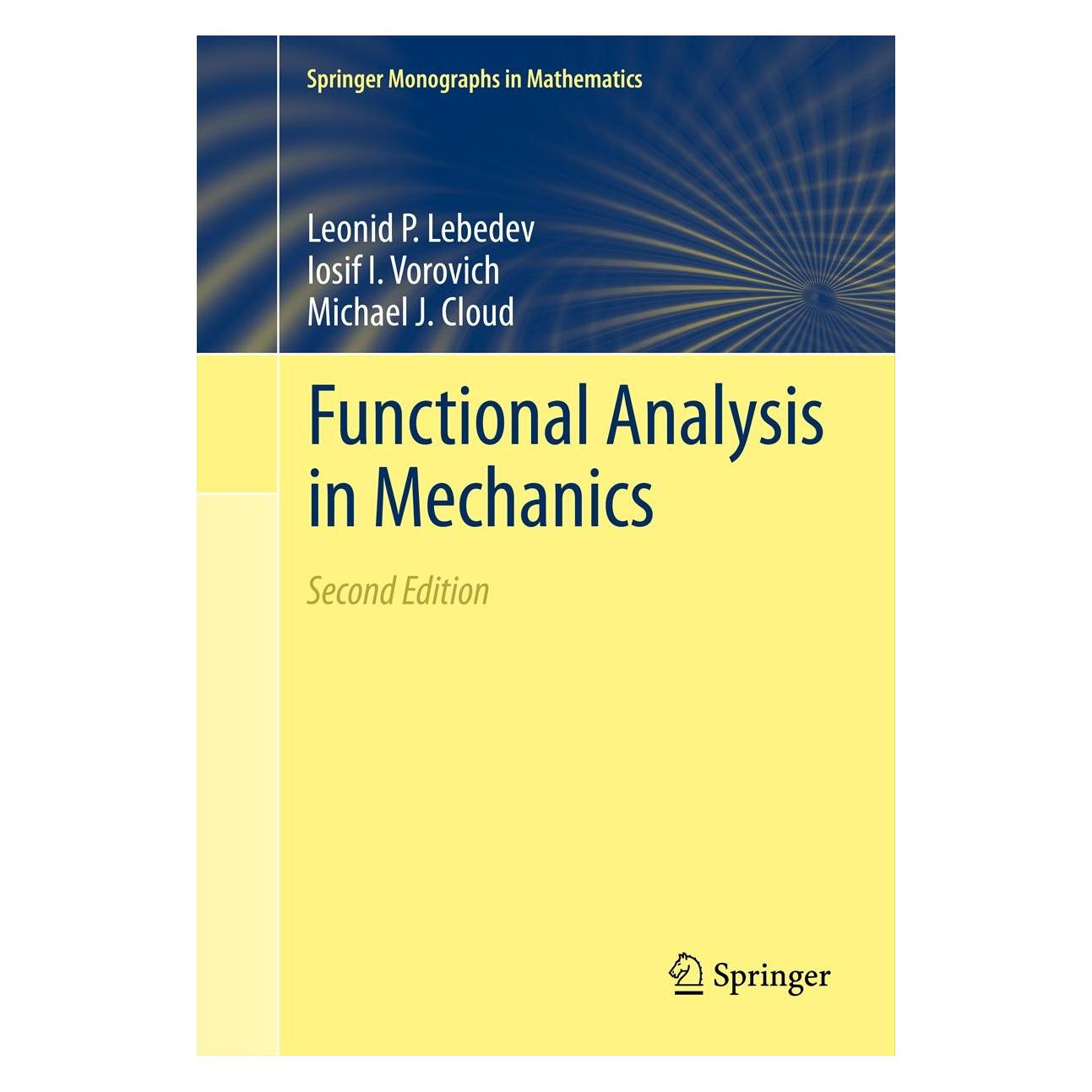 Springer Functional Analysis in Mechanics (Englisch, Hardcover, Iosif I. Vorovich, Leonid P. Lebedev, Michael J. Cloud) (9781461458678)