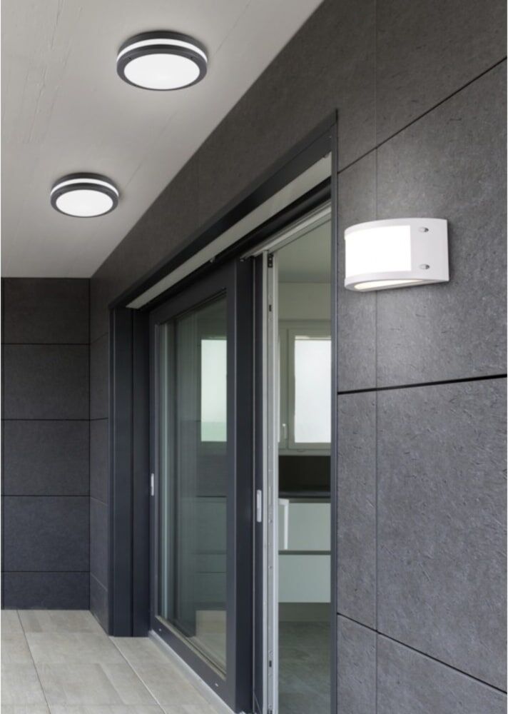 Trio Lighting Plafonnier/applique led étanche 11w - trio - kendal Blanc 0x0cm