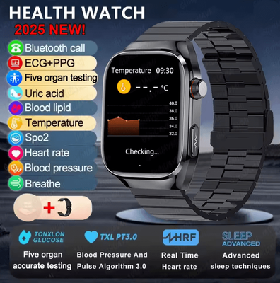 Inspire Essentials VitalScan Pro Health Monitoring Smart Watch With Bluetooth Calling 11