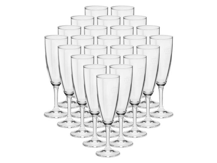 SEKTKELCHE GEEICHT Prosecco transparent 0,1 l 24er Set