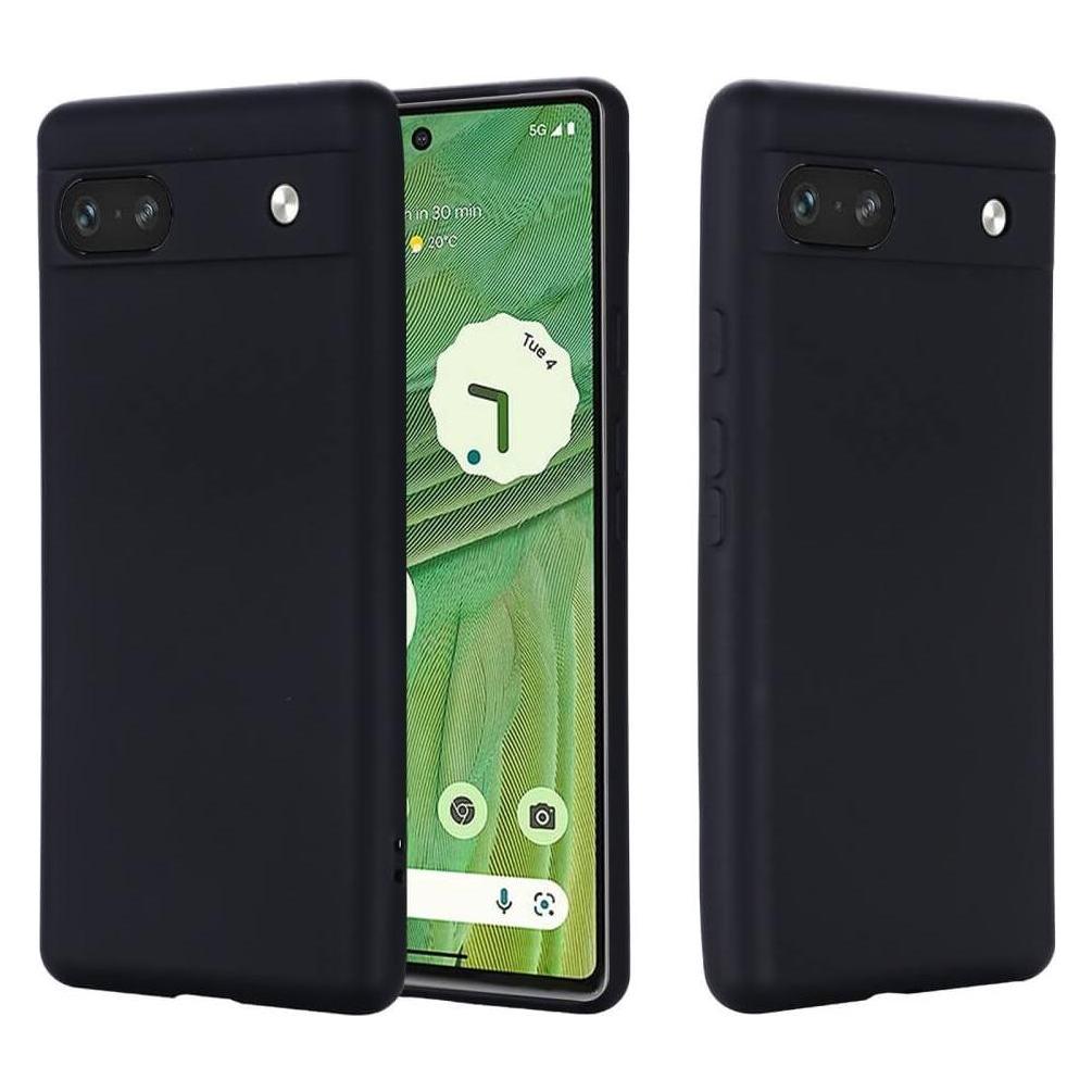 Cover-Discount Google Pixel 7a - Silikon Gummi Hülle schwarz (Google Pixel 7a) (660128871A)