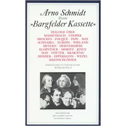 Bargfelder Ausgabe. Studienausgabe. Dialoge. Werkgruppe 2, 6 Bände, Sprachbücher von Arno Schmidt