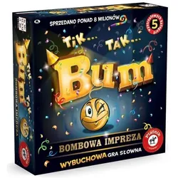 Piatnik Gra Tik Tak Bum Wybuchowa Impreza (Deutsch, Polnisch, 2 - 12 Spieler)