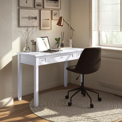 WYNDENHALL Norfolk Solid Wood Transitional Writing Office Desk
