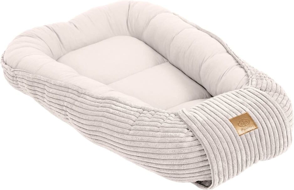 MeowBaby Cocon de couchage pour bébé - beige Beige 83x83x55cm