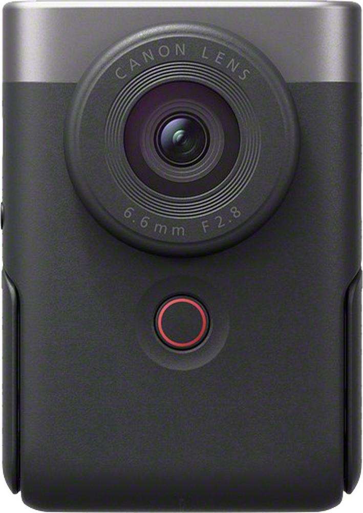 Canon PowerShot V10 Silber Vlogging-Kit, 20 MP, 5472 x 3648 Pixel, CMOS, 4K Ultra HD, Touchscreen, Silber