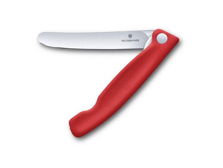 Gemüsemesser VICTORINOX Swiss Classic, 11 cm , rot, Kochmesser, Gemüsemesser